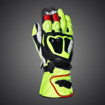 Moto rukavice 4SR Závodní rukavice na motorku Stingray Race Spec Yellow - Velikost L