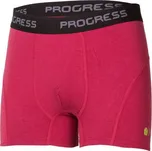 PROGRESS Boxerky Progress E SKN vínové - XL