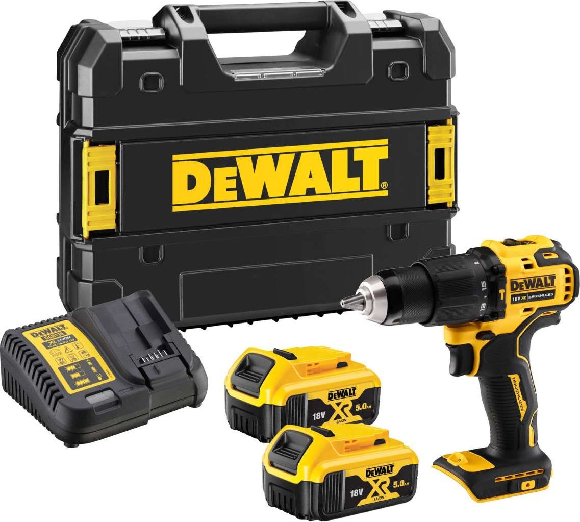 Aku vrtačka s příklepem DeWalt DCD709P2T