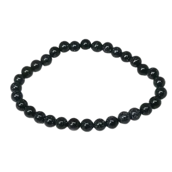 Náramek Modrý avanturín – náramek 6 mm | Kámen klidu a rovnováhy