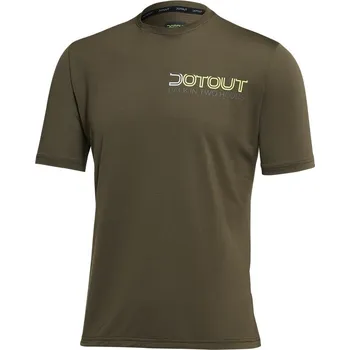 cyklistický dres dres letní pánský DOTOUT SHOT GREEN (A23M240500) - S