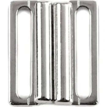 Plavkové zapínání šíře 20 mm kovové 2 ks - nikl