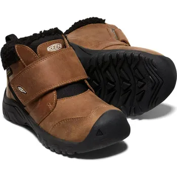 Dětská sportovní obuv obuv městská zateplená dětská KEEN KOOTENAY IV MID WP CHILDREN toasted coconut/vapor - 31
