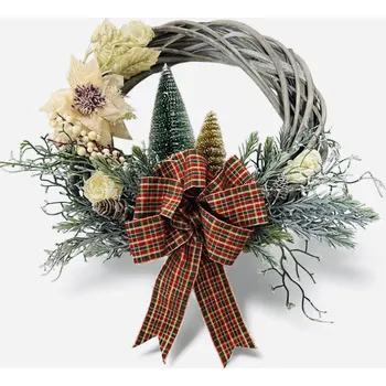 DANNY MADE Vánoční věnec mašle