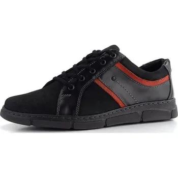 Pánské polobotky Klondike pánské polobotky černé 948 Black/Red - 45 | P680526