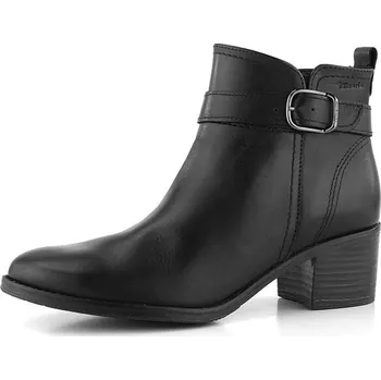Dámské kozačky Tamaris elegantní černý kotník 1-25034-29 - 39 | P663477