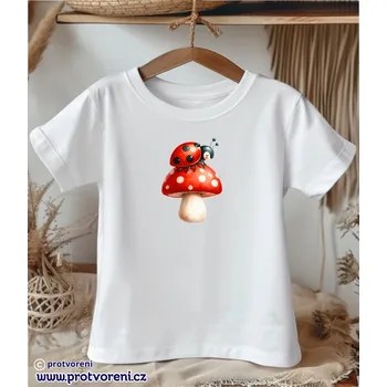 Chlapecké oblečení Trička s potiskem Tričko s potiskem, dětské, BERUŠKA na houbě, 1 ks zvolte VELIKOST textilu ZDE:: 9/10 let Beagle