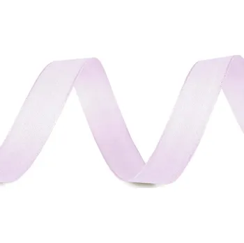 Stuha Atlasová matná stuha oboulící šíře 12 mm k potisku návin 25m - 44 fialová nejsvětlejší