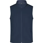 James & Nicholson (Daiber) Pánská softshellová vesta JN1128 - Tmavě modrá / tmavě modrá | 2XL