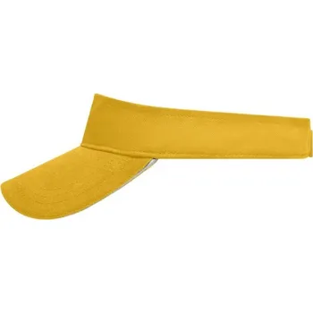 Kšiltovka Myrtle Beach (Daiber) Kšilt Sunvisor MB6123 - Zlatě žlutá / bílá | uni