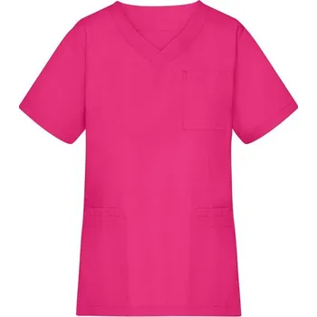 Gastro oděv James & Nicholson (Daiber) Dámská zdravotnická halena JN3101 - Růžová | XL