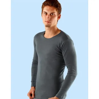 Pánské tričko Pánské bavlněné triko - šedá - S