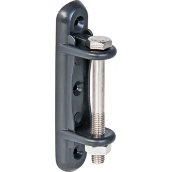 Ohradník VNT electronics s.r.o. Rohový izolátor na vrut, pro pásku do 60 mm, s železným šroubem – 10 ks