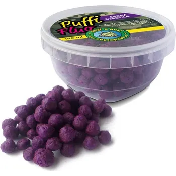 Návnadová surovina Chyť a pusť Puffi fluo 150ml - Česká švestka