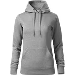 MALFINI Dámská mikina Cape - Tmavě šedý melír | XS