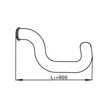 Výfuková trubka DINEX Výfuková trubka DNX 81720