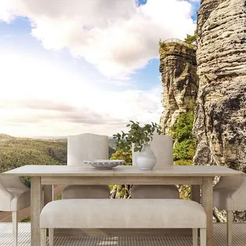 Fototapeta Dovido Fototapeta výhled na řeku Labe