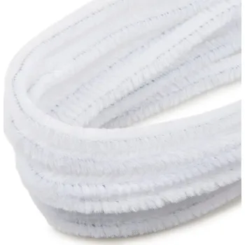 Dámské ponožky Žinylkové dráty 50x0,8cm 10ks bílé