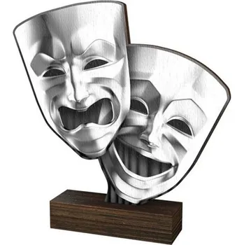 Volný čas Poháry Bauer Dřevěná plaketa WF192 | Divadlo