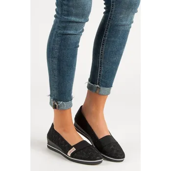 Dámské baleríny Textilní baleríny vinceza černé - 37