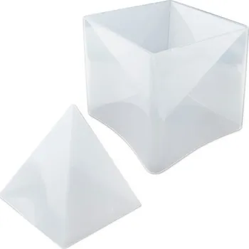 Forma na odlévání Manumi Silikonová forma na odlévání kreativní hmoty pyramida 150mm