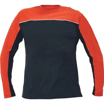 Pánské tričko Australian Line Emerton 03040063 černé/oranžové S