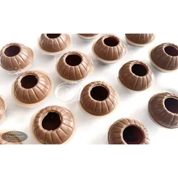 Čokoláda Kuličky mléčné čoko korpus na pralinky Truffle Milk 20 ks