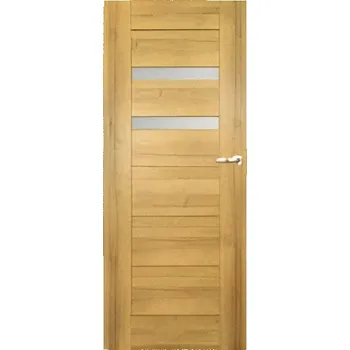 Interiérové dveře Vasco Doors Fuerta QUINTO 3 VD-FQU32160 dub šedý Průchozí šíře dveří: 80 / 197 cm, Orientace dveří: Pravé, Provedení dveří: Falcové