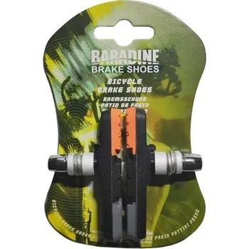 Brzda na kolo Brzdové špalky Baradine, "V" MTB-960V, černo-šedo-oranžové
