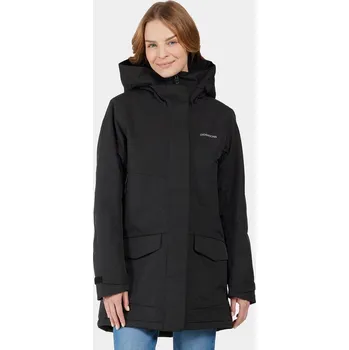 Dámský zimní kabát Didriksons Frida parka black velikost XS/34