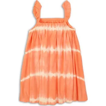 Dívčí šaty Šaty dívčí bavlněné, Minoti, Hyper 3, oranžová - 122/128 | 7/8let