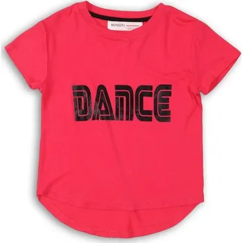 Dívčí tričko Tričko dívčí s krátkým rukávem, Minoti, DANCE 6, růžová - 98/104 | 3/4let