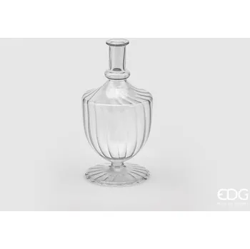 Váza Skleněná váza Monofiore čirá, 20x10 cm