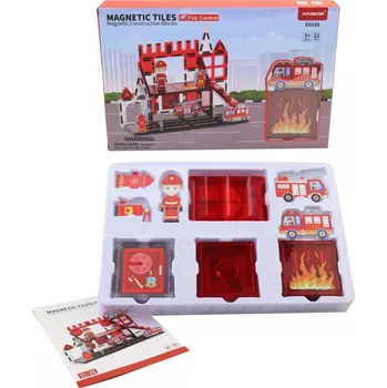 ostatní stavebnice Stavebnice 24967 magnetická 32 x 21 x 5cm