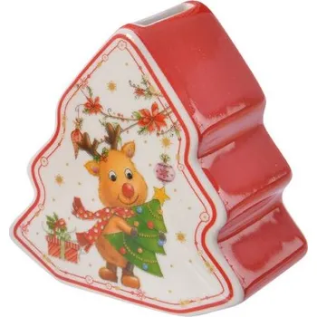 Pokladnička Kasička XMASS se sobem , 14.5 cm