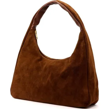 Kožená kabelka Luka 26-050 - hnědá