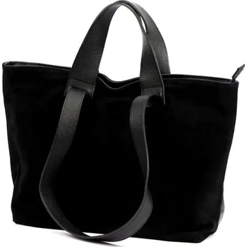 Kožená kabelka Luka 25-077 - černá