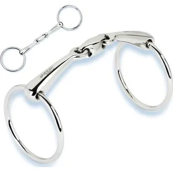 Udidlo pro koně 2x lomené stihlo Easy Control Stubben nerez 2221