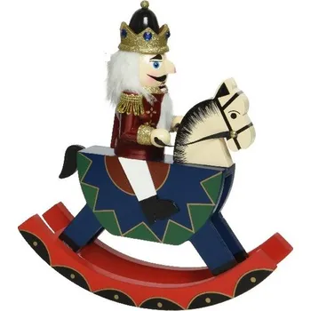 Vánoční dekorace Vánoční dekorace Louskáček na koni 1ks, 29x8,5x35 cm - 2