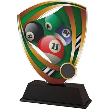 Poháry Bauer Akrylátová trofej CACUF001M11 | Billiard