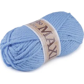 Příze Pletací příze Jumbo MAXI 100 g - 13 (912) modrá dětská