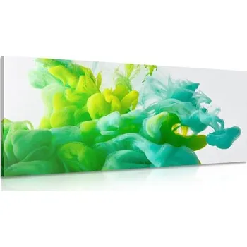 Obraz Dovido Obraz inkoust v zelených odstínech