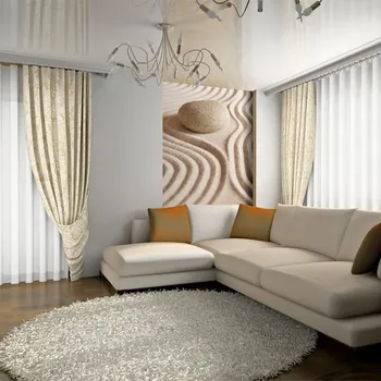 Tapeta Artgeist Fototapeta Kámen v písku - Zen stone