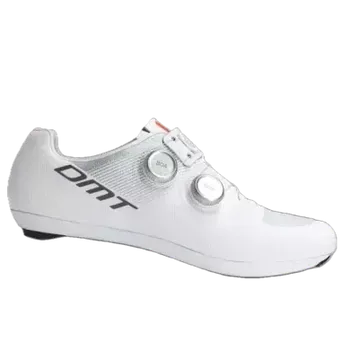 Pánská obuv DMT silniční tretry KR0 EVO 2025, bílé/stříbrné - 45,5 EU