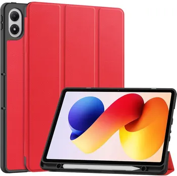 Pouzdro na tablet Cases chytré skládací pouzdro na Xiaomi Redmi Pad 2 Pro - červené