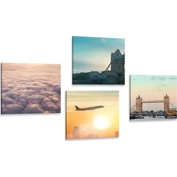 Obraz Dovido Set obrazů cesta snů