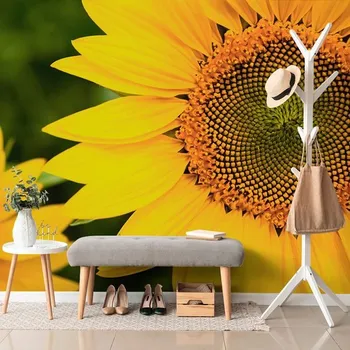 Fototapeta Dovido Samolepící fototapeta žlutá slunečnice