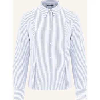 Dámská halenka Joop! Dámská Košile S Třpytivou Nití, bílá / tmavě modrá, 34