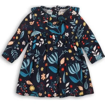 Kojenecké šaty Šaty dívčí viskózové, Minoti, SQUIRREL 1, holka - 80/86 | 12-18m