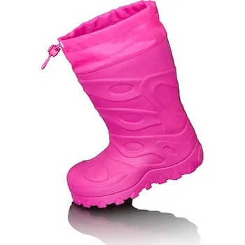 Dívčí holínky dívčí holínky zateplené EVA, Pidilidi, PL0050-03, růžová - 39